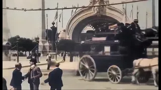 Paris 1900 in color, Exposition Universelle [60fps]