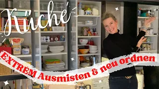 KÜCHE Ausmisten & neu ordnen - EXTREM Declutter