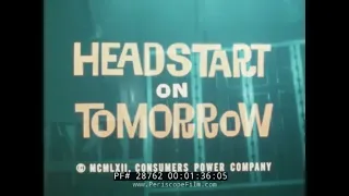 RONALD REAGAN NUCLEAR POWER FILM "HEAD START ON TOMORROW" 28762