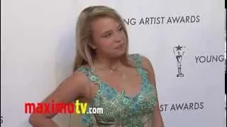 Evie Thompson "Young Artist Awards" 2011 Red Carpet