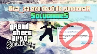 Solución al problema GTA_SA.exe dejó de funcionar | 100% COMPROBADO |