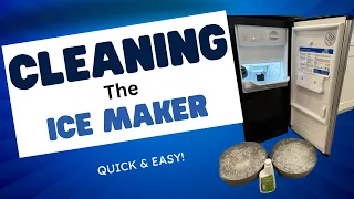 Clean An Under Counter Ice Maker Ice Machine!