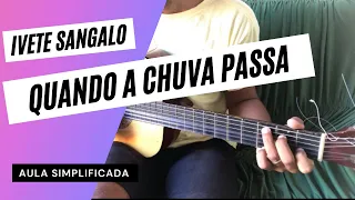 Como Tocar Quando a Chuva Passar Ivete Sangalo No Violão