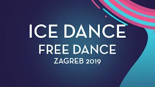 Maria Kazakova / Georgy Reviya (GEO) | Ice Dance Free Dance | Zagreb 2019