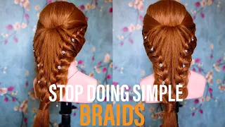 🛑Stop doing simple BRAIDS ❗️ Do this instead ❗️