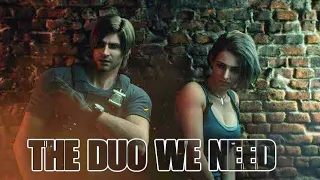 「 This Duo 」🥵 🔥-Resident Evil :Death Island | Leon S.Kennedy & Jill Valentine| #fyp