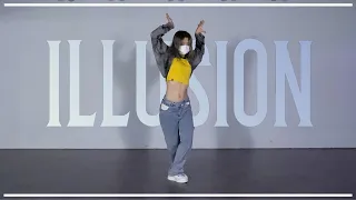 [K-POP Mirror Mode 안무 거울모드] aespa 에스파 - Illusion 도깨비불 / K-POP COVER DANCE 커버댄스