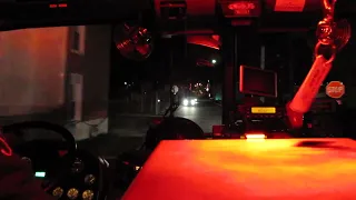 Ride-Along- West Chester Engine 52-2 Responding to Fire Alarm 12-22-11