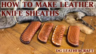 How to Make Leather Knife Sheaths