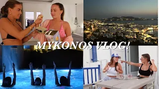 MYKONOS VLOG! Immie and Kirra