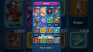 Collecting whole season pass | Rush Royale