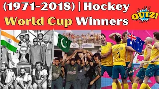 Men's Hockey World Cup Winners (1971-2018)