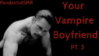 [ASMR] A Rainy Night with Your Vampire Boyfriend [M4A] [Boyfriend Experience] [Vampire Feeding]