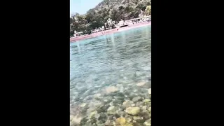 Crystal clear ganga river , Rishikesh , 100% clean water