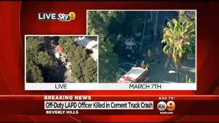 Another LAPD Officer Killed In Beverly Hills Crash
