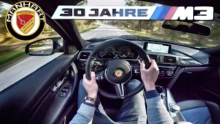 BMW M3 30 JAHRE Manhart 550 HP POV Test Drive by AutoTopNL