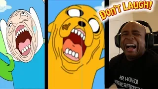 Try Not To Laugh Challenge The Best Of Adventure Time Edition