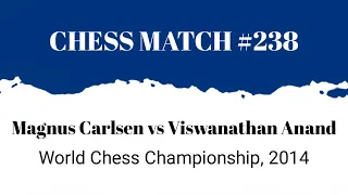 Magnus Carlsen vs Viswanathan Anand • World Chess Championship, 2014