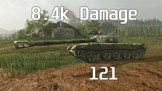 Wot Console - 8.4k Damage - 121 - Nomonham