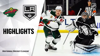 Wild @ Kings 1/14/21 | NHL Highlights