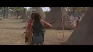 Pawnee Attack Village- fight scene