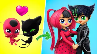 Tikki y Plagg Convertidos en Humanos / 10 DIYs para LOL Surprise