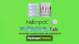 Nutripot Hydrogel tab : Have a worry Free Vacation