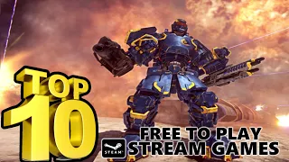 Top 10 Free To Play Steam Games - TOP 10 SHOW - Best Games on Steam And PC - Free Games