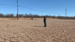 Josh crashes the KTM 500