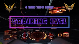 Elite Dangerous / Raills short range / 1vs1 / PvP