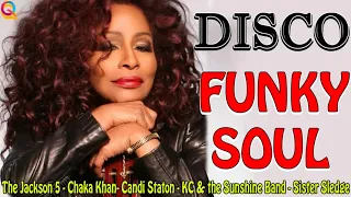 FUNKY SOUL 70's 80's- The Jackson 5, Chaka Khan, Candi Staton, KC & the Sunshine Band, Sister Sledge