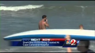 Officials: Shark bites 42-year-old German tourist at Cocoa Beach