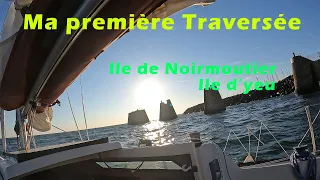 Saison 2022: Navigation de l'Ile d'Yeu - Port Morin avec un sacré équipier ma première traversée.