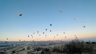 EXPERIENCE AT HOT AIR BALLOON CAPPACODIA TURKEY: PART 1  #cappadocia #hotairballoon #turkey