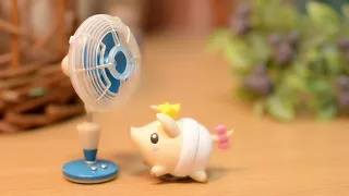 【食玩レビュー】F-TOYS「レトロニクス」昭和の扇風機 MINIATURE  Candy toy
