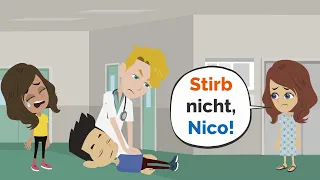 Nico hat einen Herzinfarkt! | Deutsch lernen