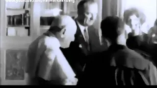 September 8, 1962 - Vice President Lyndon B. Johnson meets Pope John XXIII at the Vatican City