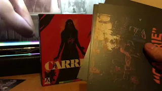 Arrow video limited edition Carrie (1976) Blu ray unboxing