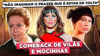 CENAS ICÔNICAS DO RETORNO DE VILÃS E MOCINHAS DE NOVELAS | Diva Depressão