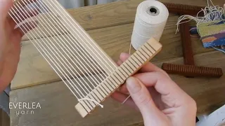 Double-warping your Everlea Mini Loom