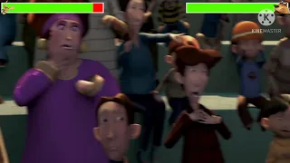 Open Season (2006) Stage Attack with healthbars