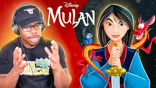 First Time Watching Disney's *MULAN* & It SHOCKED Me!!!