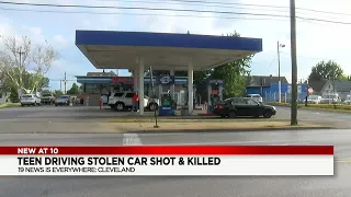 16-year-old fatally shot while driving stolen car in Cleveland