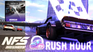 NFS No Limits: RUSH HOUR - Ford Mustang (Hoonicorn) Chapter 1 Gameplay #nfs #nfsnolimits #rushhour