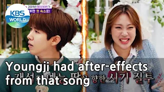 Youngji had after-effects from that song (Come Back Home) | KBS WORLD TV 210522