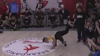 bboy Boomer vs Малыш Ник 7 лет - брейкданс Кубок Красного Кита