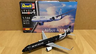 Assembly / Revell 1/144 scale Airbus A321neo Air New Zealand (All Blacks Livery) / Zocker J
