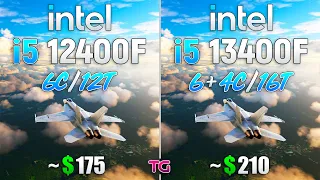 Core i5 13400F vs Core i5 12400F - Test in 8 Games