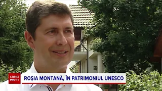 Roșia Montană a fost înscrisă în Patrimoniul UNESCO. Aurul nu mai poate fi exploatat