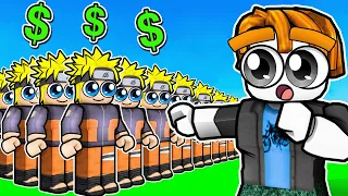 Spending 100,000$ to Beat INFINITE Anime Bosses in Roblox